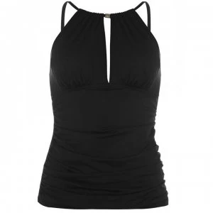 Image of Biba Halter Neck Tankini - Black
