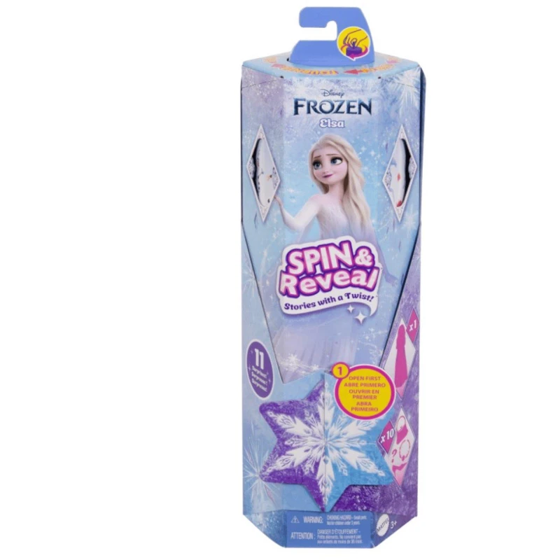 Image of Disney Frozen Spin & Reveal Elsa Fashion Doll & Accessories