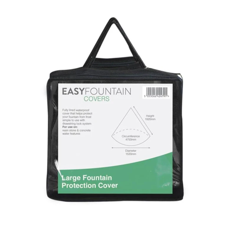 Image of Easy Fountain Luxury Lined Water Feature Protection Cover (Large)