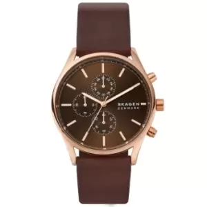 Image of Mens Skagen Stainless Steel Holst