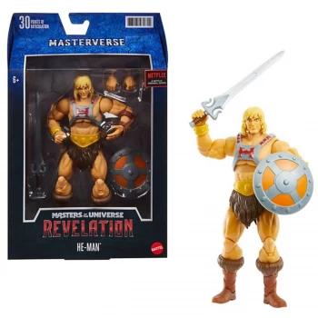 Image of Mattel Masters of the Universe: Revelation Masterverse Action Figure - He-Man