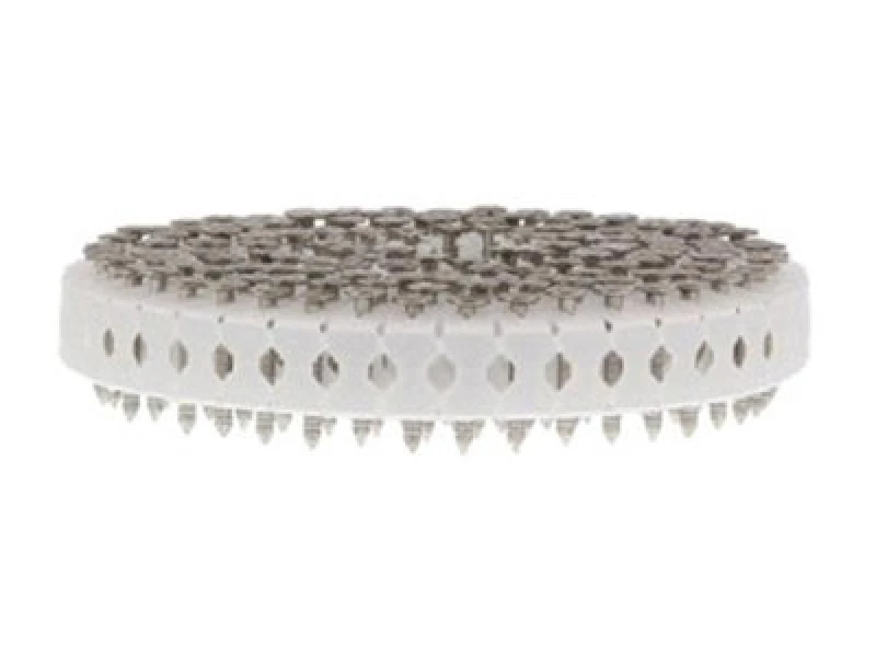 Image of Paslode 0° Plastic Coil Ring Shank Stainless Steel A2 Nails 2.5 x 35mm (Pack 1000) PAS142207 - Paslode PAS142207