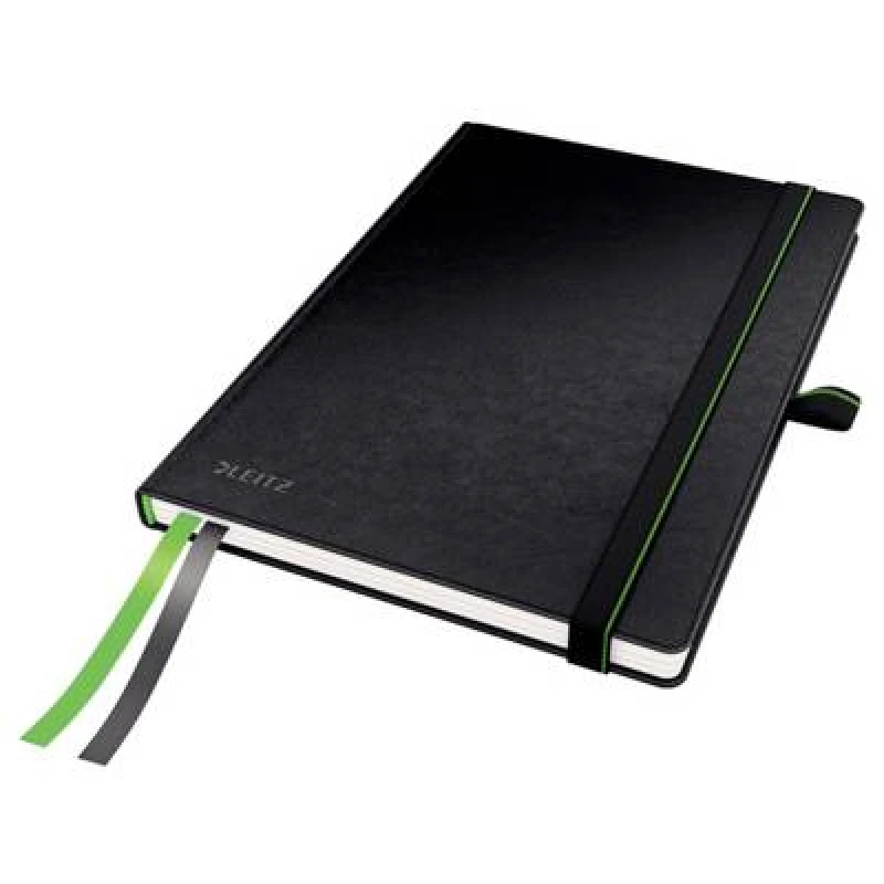 Image of Leitz Leitz 44780095 Notebook Ruled Black No. of sheets: 80 A5 44780095