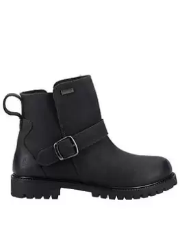 Image of Hush Puppies Mini Wakely Boot, Black, Size 12 Younger