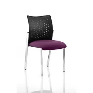 Image of Dynamic Visitor Chair Academy Seat Tansy Purple Without Arms