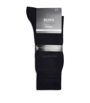 Image of Hugo Boss Edward Socks Navy
