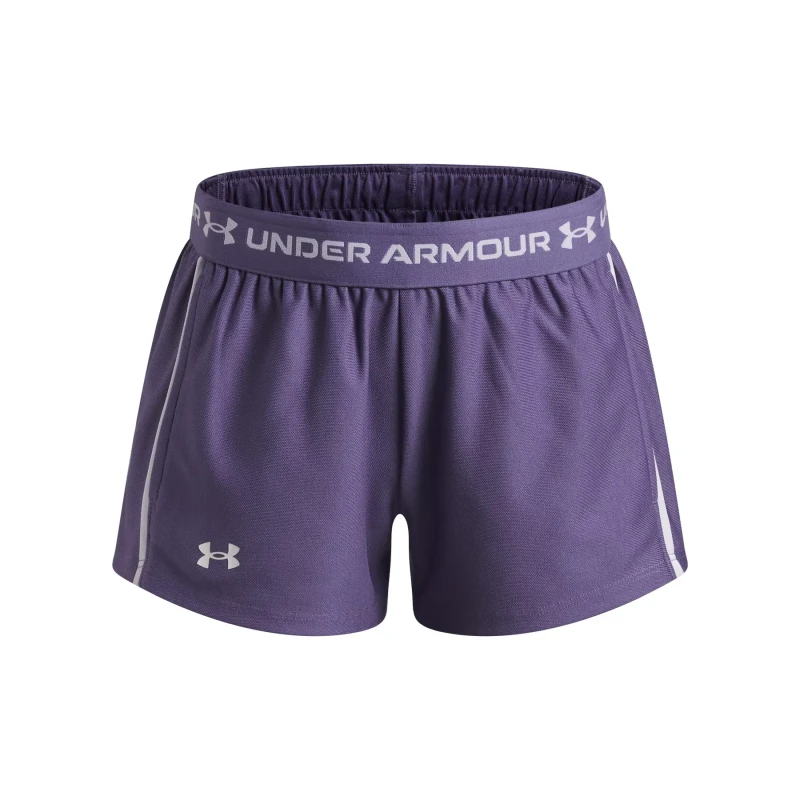 Image of Girl's shorts Under Armour Tech Play Up Violet Female 8/10 ans