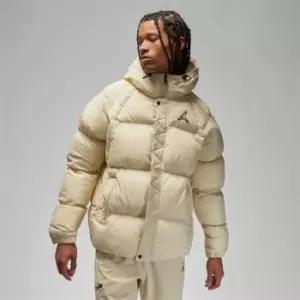 Image of Air Jordan Essential Mens Puffer Jacket - Beige