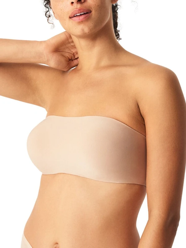 Image of Chantelle Womens SoftStretch Padded Bandeau in Nude Size: 8-10 Nude Female 8-10