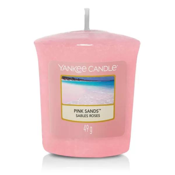 Image of Yankee Candle Pink Sands Scented Candle 49g