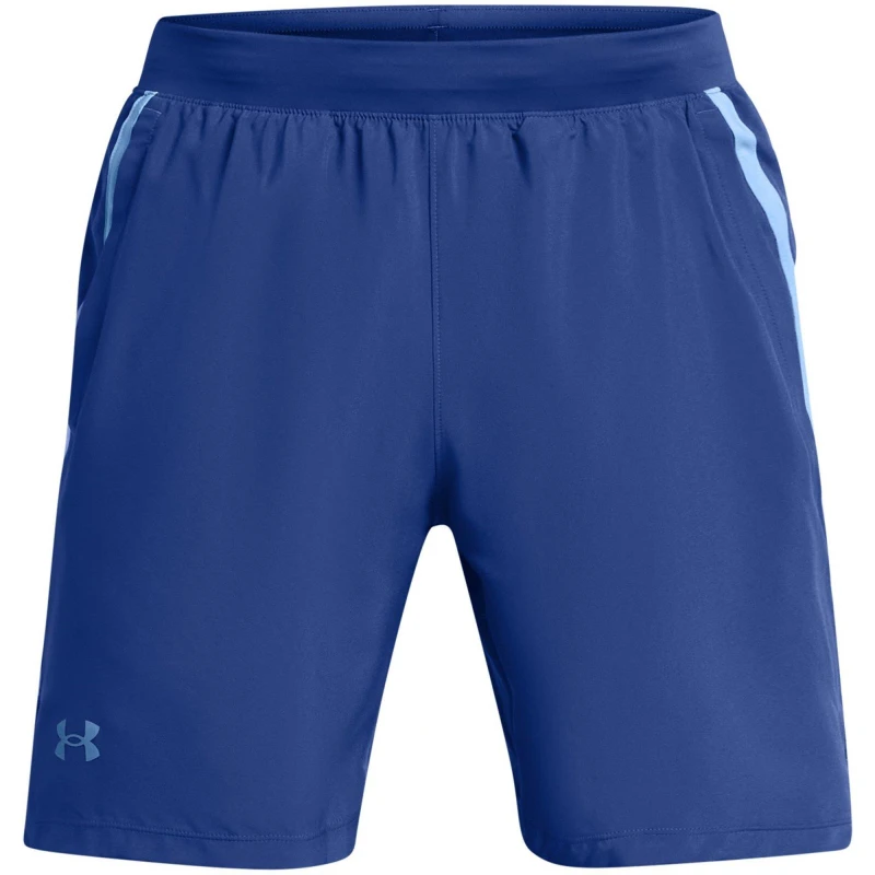 Image of Under Armour Armour Launch 2-in-1 7 Shorts - Blue Blue S