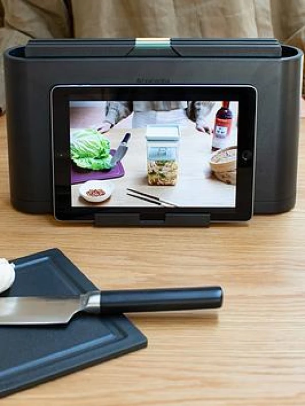 Image of Brabantia Set of 4 Chopping Boards, TASTY+ Dark Grey ONE SIZE