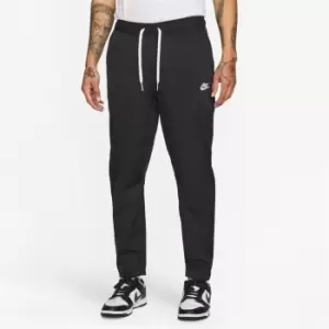Image of Nike Club Mens Woven Tapered Leg Pants - Black
