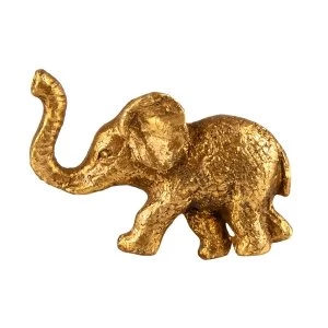 Image of Sass & Belle Gold Elephant Drawer Knob