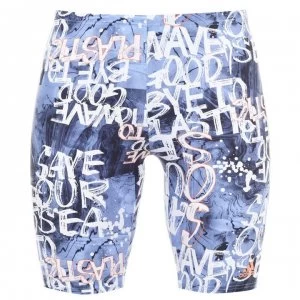 Image of adidas Fitness Parley Jammers Mens - Blue/Coral