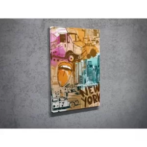 Image of DC049 Multicolor Decorative Canvas Painting