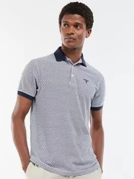 Image of Barbour Gateside Polo Shirt, White, Size S, Men