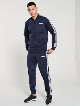 Image of Adidas 3 Stripe Tracksuit - Ink