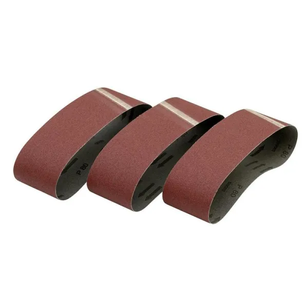 Image of DT3376-QZ Sanding Belt 533 x 75mm 60G Coarse Grit Pack of 3 Fits DCW220NT - Dewalt
