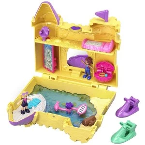 Image of Polly Pocket Pocket World Deep Sea Sandcastle Compact Play Set