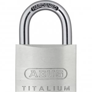 Image of Abus 54TI Series Titalium Padlock Pack of 2 Keyed Alike 40mm Standard