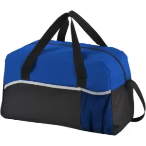 Image of Bullet The Energy Duffel Bag (43.2 x 21.6 x 28 cm) (Solid Black/Royal Blue) - Solid Black/Royal Blue