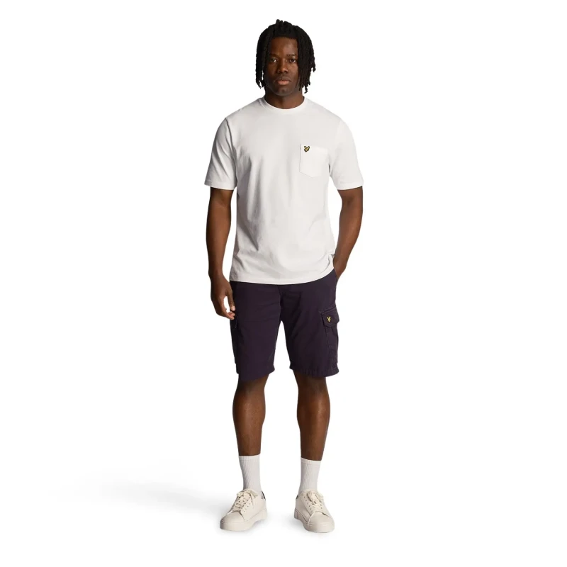Image of Lyle & Scott Cargo shorts Lyle & Scott Wembley Bleu Male 36