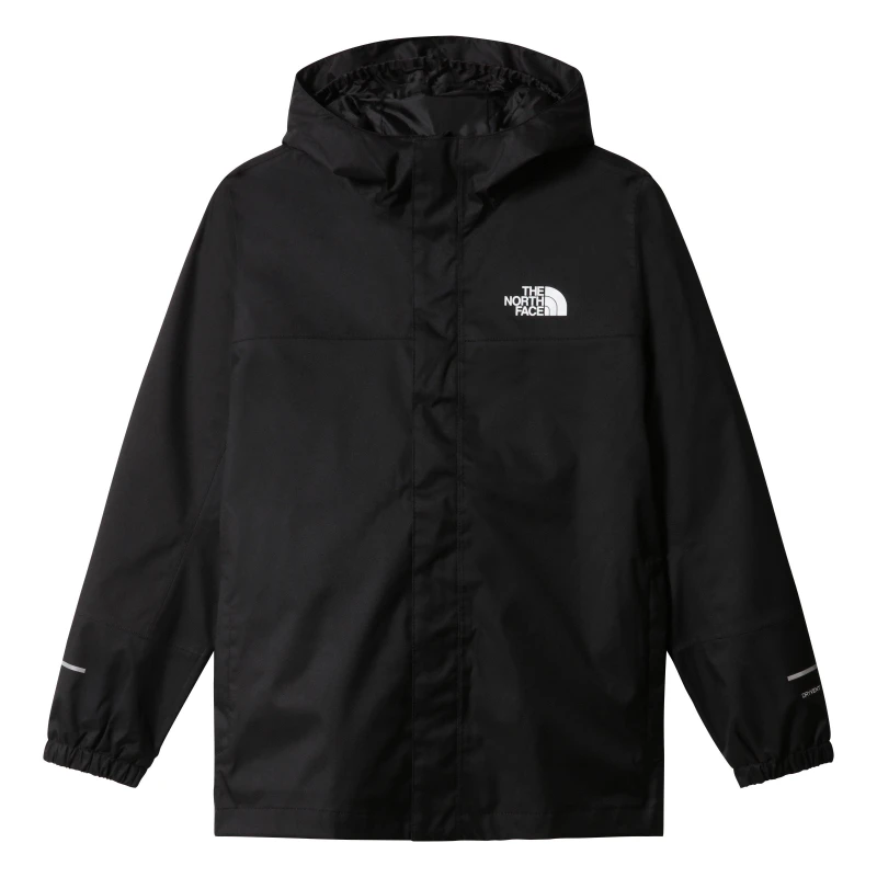 Image of The North Face Unisex Childs Antora Waterproof DryVent Anorak TNF Black unisex L