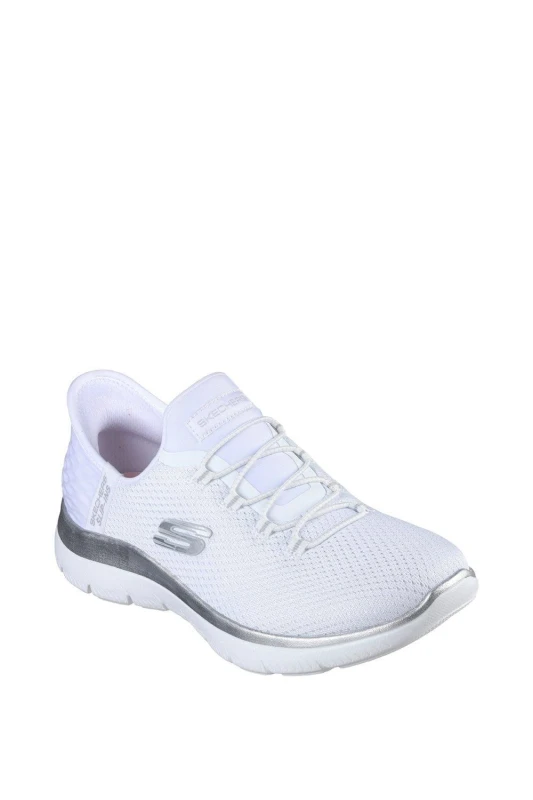 Image of Skechers Slip-Ins: Summits - Diamond Dream - White White 4