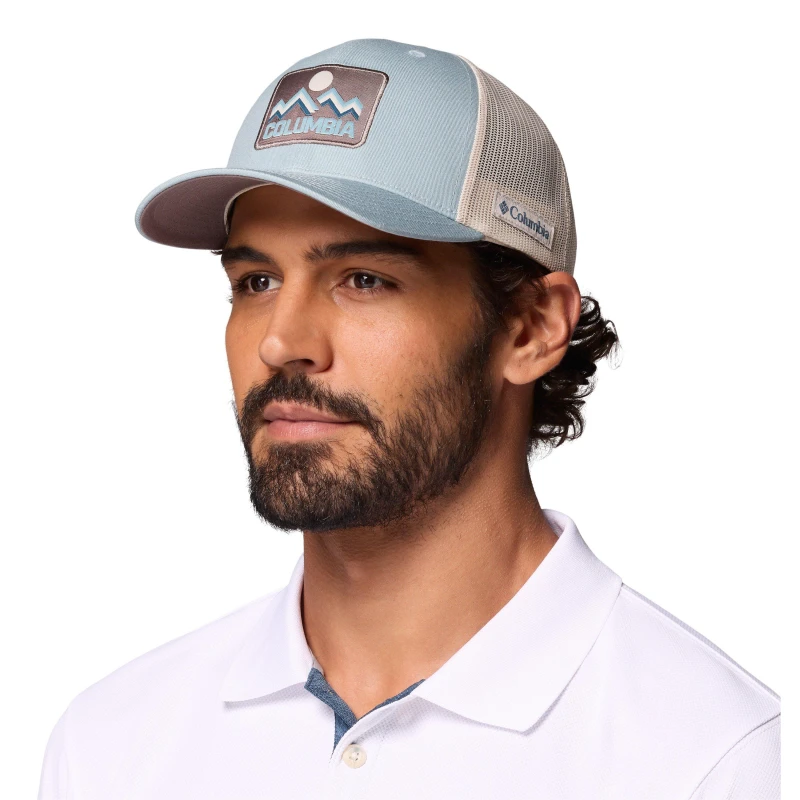 Image of Columbia Mesh Cap Chrused Blue unisex Mens