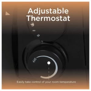 Image of Warmlite WL44018 1 5kW Ceramic Flame Effect Fan Heater Siver