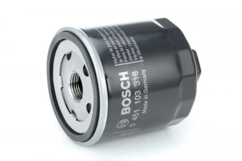 Image of Bosch Oil Filter SKODA,SEAT,AUDI 0 451 103 318 030115561AB,04E115561B,04E115561H 030115561AB,030115561AN,030115561K,04E115561B,04E115561H,030115561AN