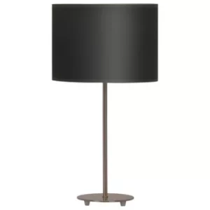 Image of Linea Verdace Stavange Table Lamp With Round Shade Bronze