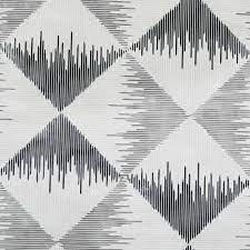 Image of Superfresco Colours Aztec Geometric Monochrome Wallpaper