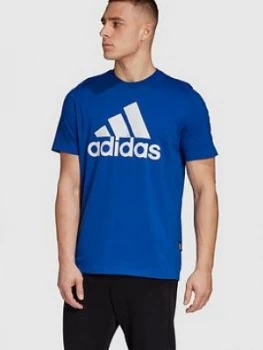Image of Adidas Badge Of Sport T-Shirt - Blue