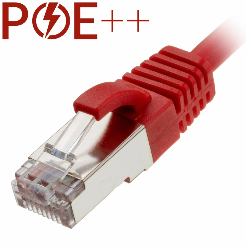 Image of Cablenet 5m Cat6a RJ45 Red U/FTP LSOH 30AWG Slim Snagless Booted Patch