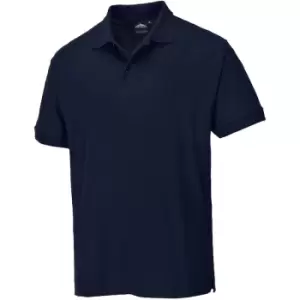 Image of Portwest - B210 - Dark Navy Sz M Naples Polo Shirt Workwear Corporate Wear