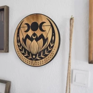 Image of LAZ070 Multicolor Decorative Wooden Wall Accessory