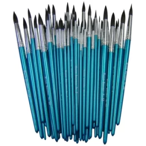 Image of Major Brushes Imitation Squirrel Brushes Assorted Pack of 60