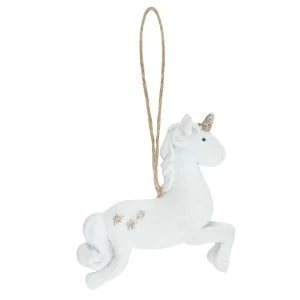 Image of Luxury Leaping Unicorn Decoration