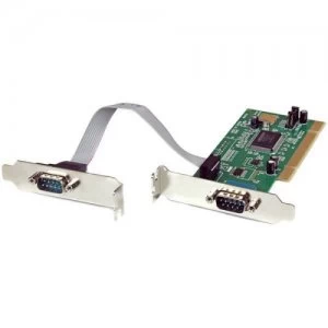 Image of 2 Port PCI LP RS232 Serial Adapter Card