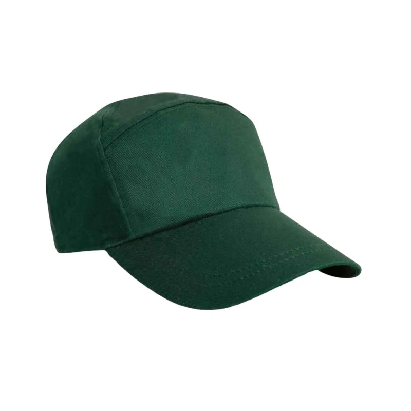 Image of Result Womens Advertising Snapback Cap in Bottle Green Bottle Green Female One Size