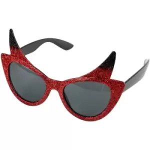 Image of Devil and Horns and Glitter Glasses