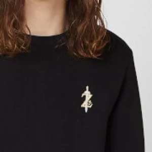 Image of Nintendo Zelda Unisex Embroidered Sweatshirt - Black