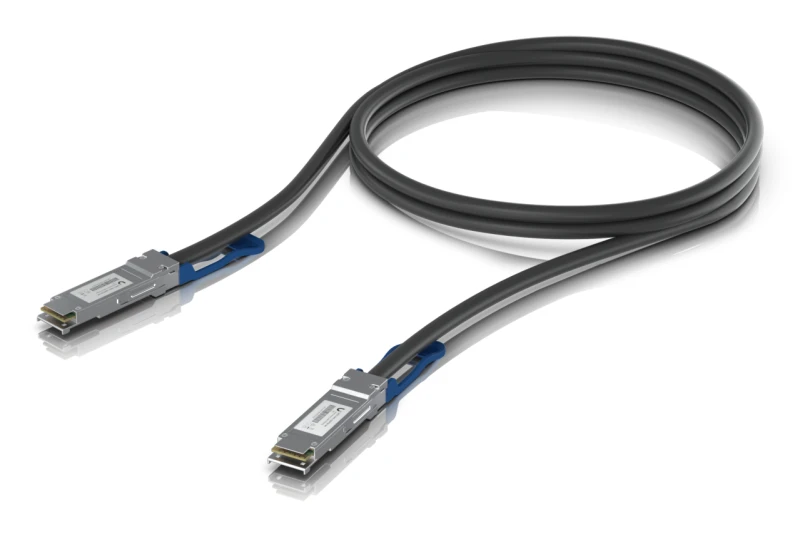 Image of Ubiquiti UACC-DAC-QSFP28-1M InfiniBand/fibre optic cable Black