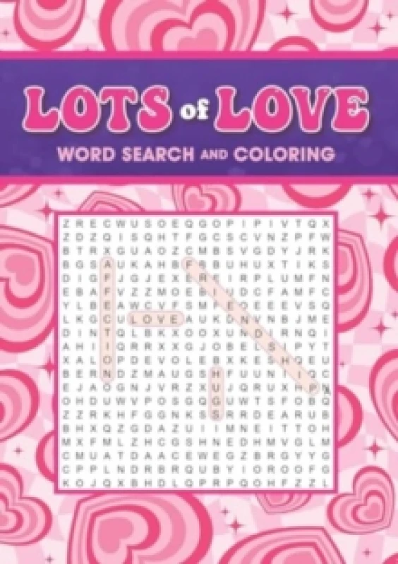 Image of Lots of Love Word Search and Coloring Paperback / softback