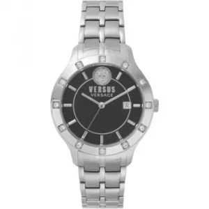 Image of Ladies Versus Brackenfell Black Dial On A Stainless Steel Bracelet Watch