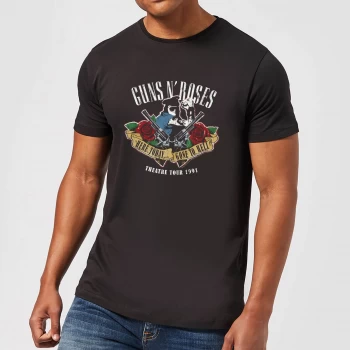 Image of Guns N Roses Here Today... Gone To Hell Mens T-Shirt - Black - 5XL