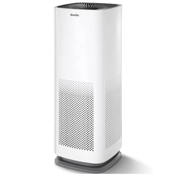 Image of Breville 360 Autosense Air Purifier Quiet True H13 HEPA Filter Removes 99.97% Dust Smoke Pollen & More 4 Speeds Sleep Mode Filter Change