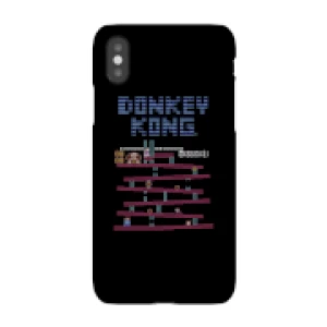 Image of Nintendo Donkey Kong Retro Phone Case - iPhone X - Snap Case - Matte